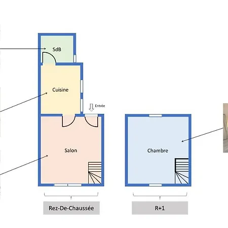 178c - Duplex T2 Confort Du Gond - 60 M2 Ле-Гон-Понтувре