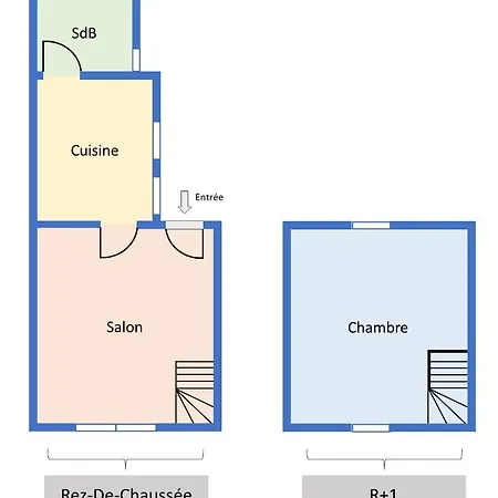 178c - Duplex T2 Confort Du Gond - 60 M2 Ле-Гон-Понтувре